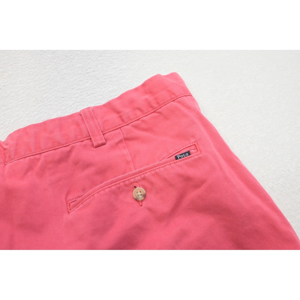 Polo Ralph Lauren Chino Shorts Mens 42L Pink Classic Fit Cotton Excellent